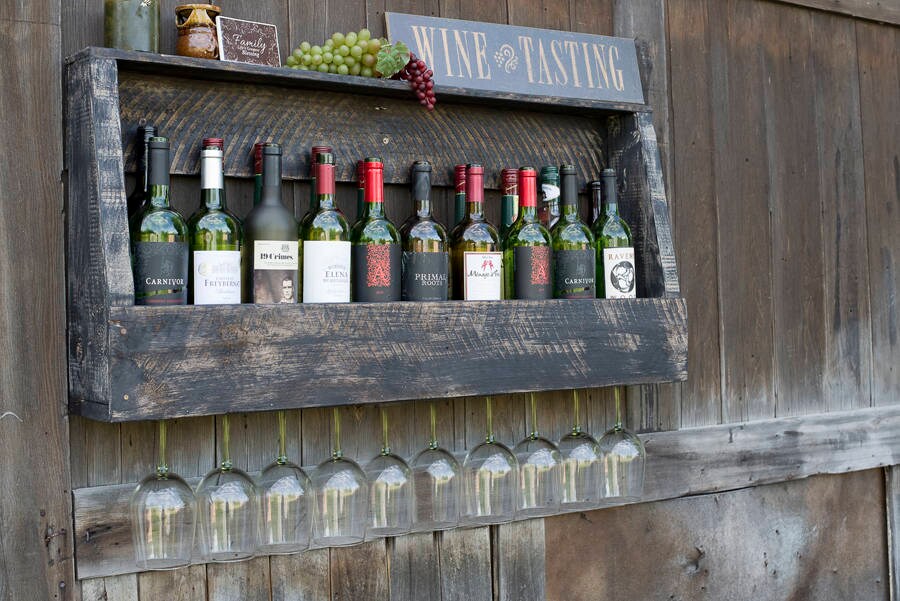 20 bottle wine rack