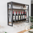 The Art of Wine Display: Unveiling the Benefits of Metal Wall Racks
